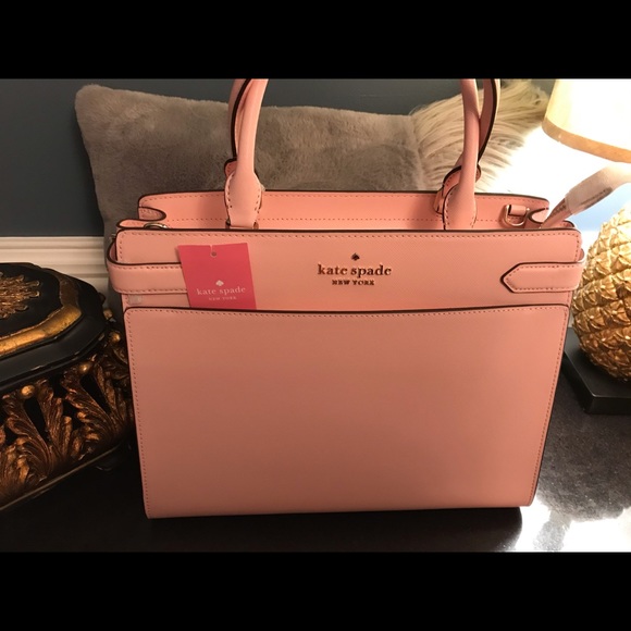 Kate of Spade Staci Color Black Satchel - Picture 1 of 6